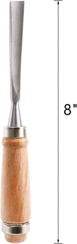 12 PCS Wood Carving Tools, Gouges Woodworking Chisels, Full Size Wood Carving Knifes WoodArtSupply