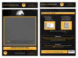 MyArtscape Graphite Transfer Paper, 18" x 24" - 10 Sheets - Black Waxed Carbon Paper - for Drawing, Tracing and Transfer - Premium Arts and Crafts MyArtscape