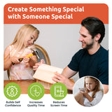 SparkJump Jr Bird House Kit | DIY Birdhouse Kits Made of Cedar Wood for Outdoors | Birdhouse Kits for Kids and Adults with Paint | Bird House Making SparkJump