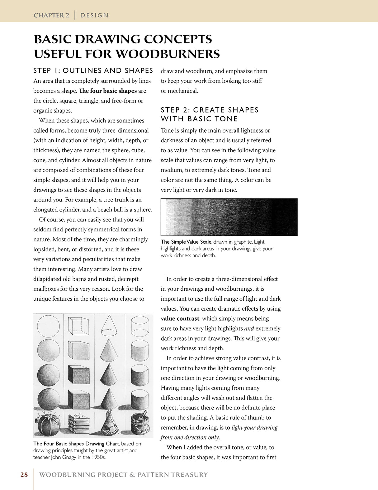 Woodburning Project & Pattern Treasury: Create Your Own Pyrography Art with 70 Mix-and-Match Designs (Fox Chapel Publishing) Step-by-Step Design Originals