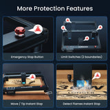 Longer Laser B1 Engraver with Auto Air Assist, 36W Output Laser Cutter, 180W Laser Engraving Machine, DIY Laser Engraver for Wood and Metal, Paper, Longer