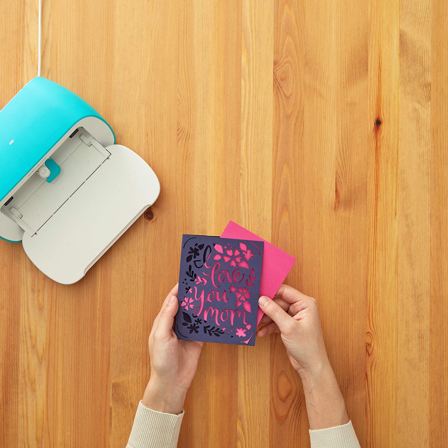 Cricut Joy Insert Cards - DIY greeting card for Baby Shower, Birthday, and Wedding - Matte Holographic Cream/Gold, 12 ct Cricut