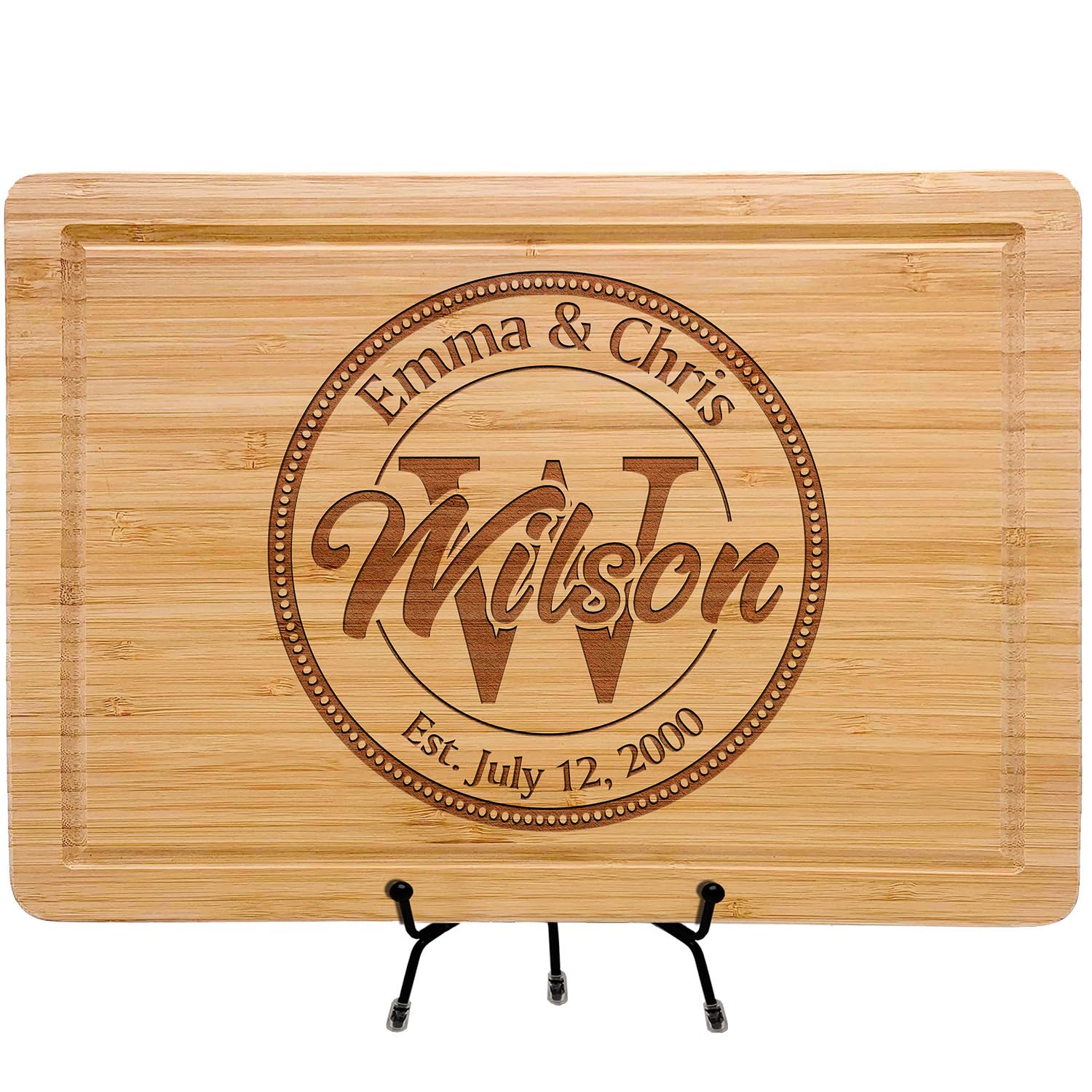 Personalized Cutting Board for Christmas Gift with Couple Names, Christmas Gifts for Couples Unique, Customizable Charcuterie Boards, Anniversary, Kenzal Customized