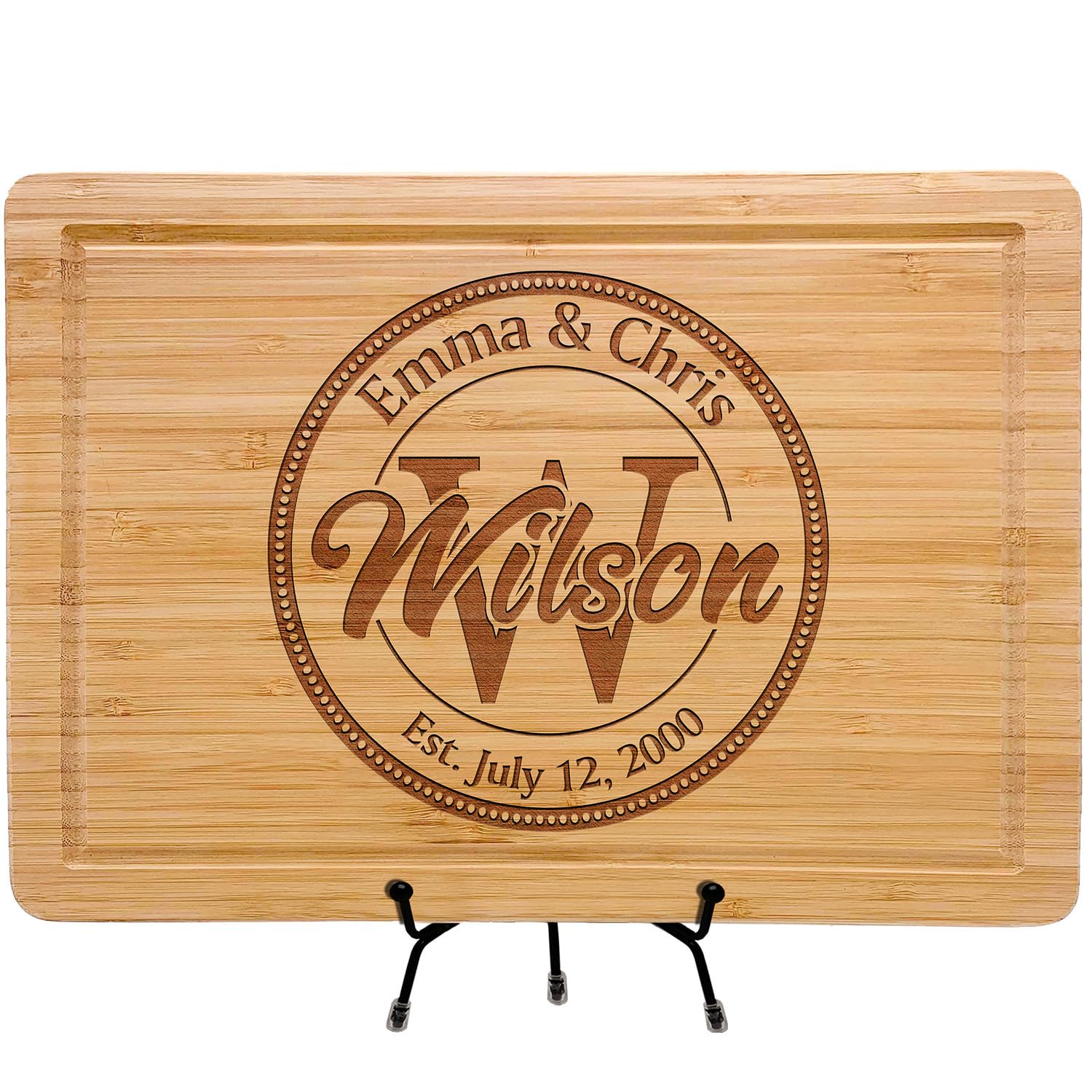 Personalized Cutting Board for Christmas Gift with Couple Names, Christmas Gifts for Couples Unique, Customizable Charcuterie Boards, Anniversary, - WoodArtSupply