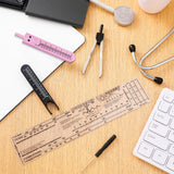 Tondiamo 2 Sets EKG Calipers and EKG Ruler Combination Set ECG Calipers Drafting Electrocardiogram Divider ECG Calipers Measuring Tool for Nursing Tondiamo