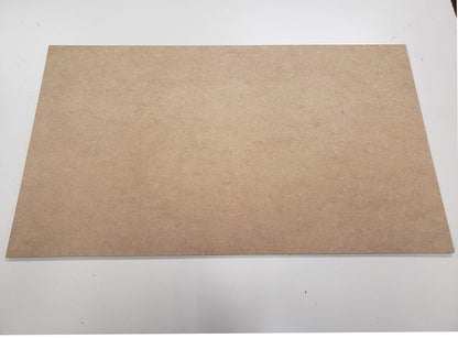 3MM MDF Sheets - 12" x 18" Sheets (20 Pieces) Perfect for Laser Engraving or Crafting - WoodArtSupply