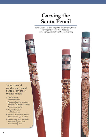 Whittling Pencils: Projects and Techniques (Fox Chapel Publishing) Learn the Slender Craft of Pencil Carving with Step-by-Step Instructions for a