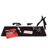 D'Addario Accessories Guitar Maintenance Kit - Guitar Tool Kit - Guitar Setup Kit - Perfect Kit for Guitar Tech, Black D'Addario Accessories