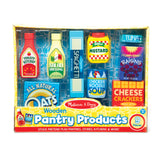 Melissa & Doug Wooden Pantry Products Play Food Set (9 pcs) - Pretend Play Kitchen Accessories, Wooden Play Grocery Sets For Kids Ages 3+ Melissa & Doug
