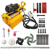 TECHTONGDA Portable Line Boring Machine Line Bore Machine Portable with Control Handle for Excavator Repair XDT50 110V TECHTONGDA