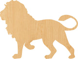 Lion 1 Laser Cut Out Wood Shape Craft Supply - 4 Inch Generic