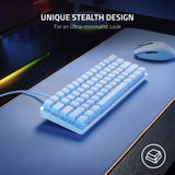 Razer Phantom Keycap Upgrade Set: Unique Stealth Design - Translucent Sides - Bottom-Lasered Legends - Keycap Removal Tools & Stablizers - Universal Razer