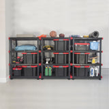 CX CRAFTSMAN, 20-Gallon Highly Durable Storage Bin & Dual Latching Lid, (14.3”H x 19.7”W x 28.2”D), Versatile Stacking Tote and Weather-Resistant CX