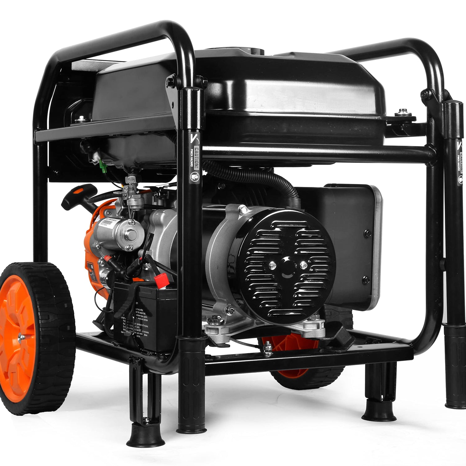 WEN 5600-Watt Portable Generator, Electric Start, 224cc, Transfer-Switch and RV-Ready with CO Shutdown Sensor (GN5602X) WEN