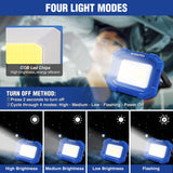 WORKPRO LED Work Light, Rechargeable Magnetic Work Lights with Stand, Portable, Waterproof, 2000LM COB Flood Light for Camping, Fishing, Car Repair, WORKPRO