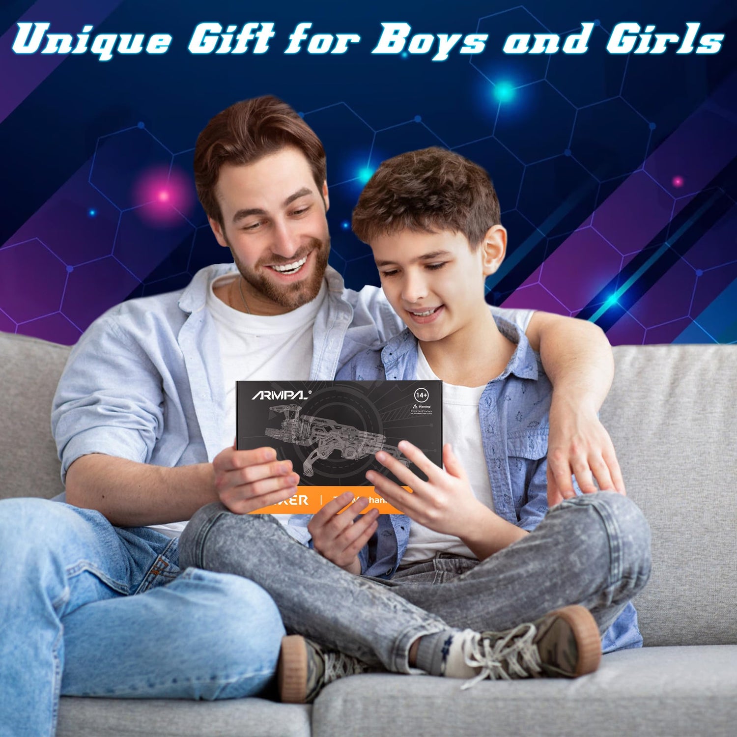 COWVTUJ ARMPAL Mechanical Claw Model Kit 3D Wooden ClawBot Puzzle for Adults and Teens Self-Assembly Robot Arm Building Kits to Build Laser-Cut COWVTUJ