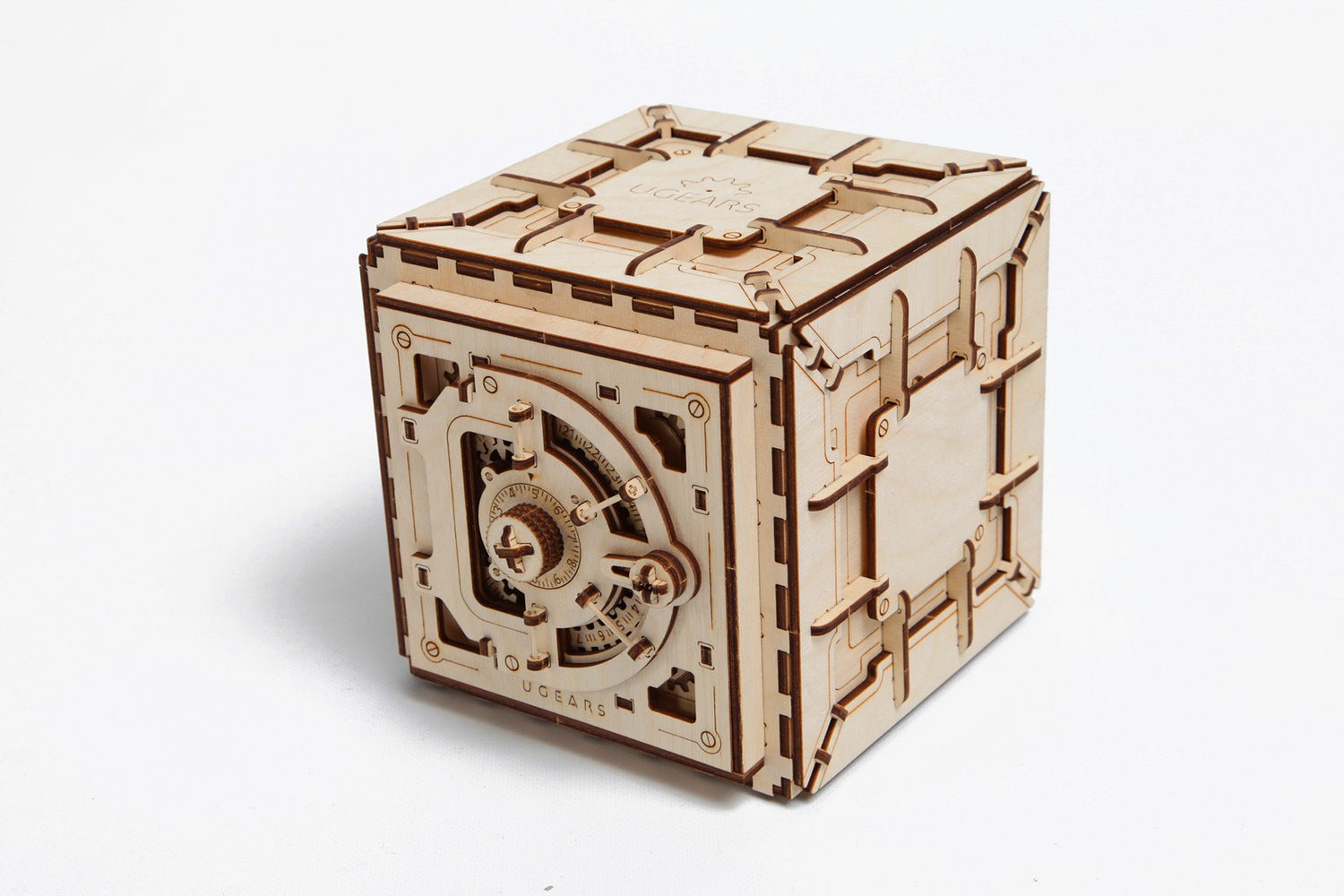 UGEARS Model Safe Kit | 3D Wooden Puzzle | DIY Mechanical Safe UGEARS