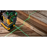DEWALT 20V MAX Laser Level, Cross Line Laser, 3X360, Green, Bare Tool Only (DCLE34031B),Black DEWALT