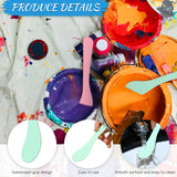 24 Pieces 6 Inch Paint Stir Sticks Mixing Sticks Reusable Mold Mixer Mixing Tool Plastic Stirring Sticks for Mixing Resin Epoxy Liquid Paint Pour Patelai