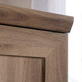Sauder HomePlus Wardrobe/Pantry cabinets, L: 29.06" x W: 20.95" x H: 71.18", Salt Oak finish Sauder