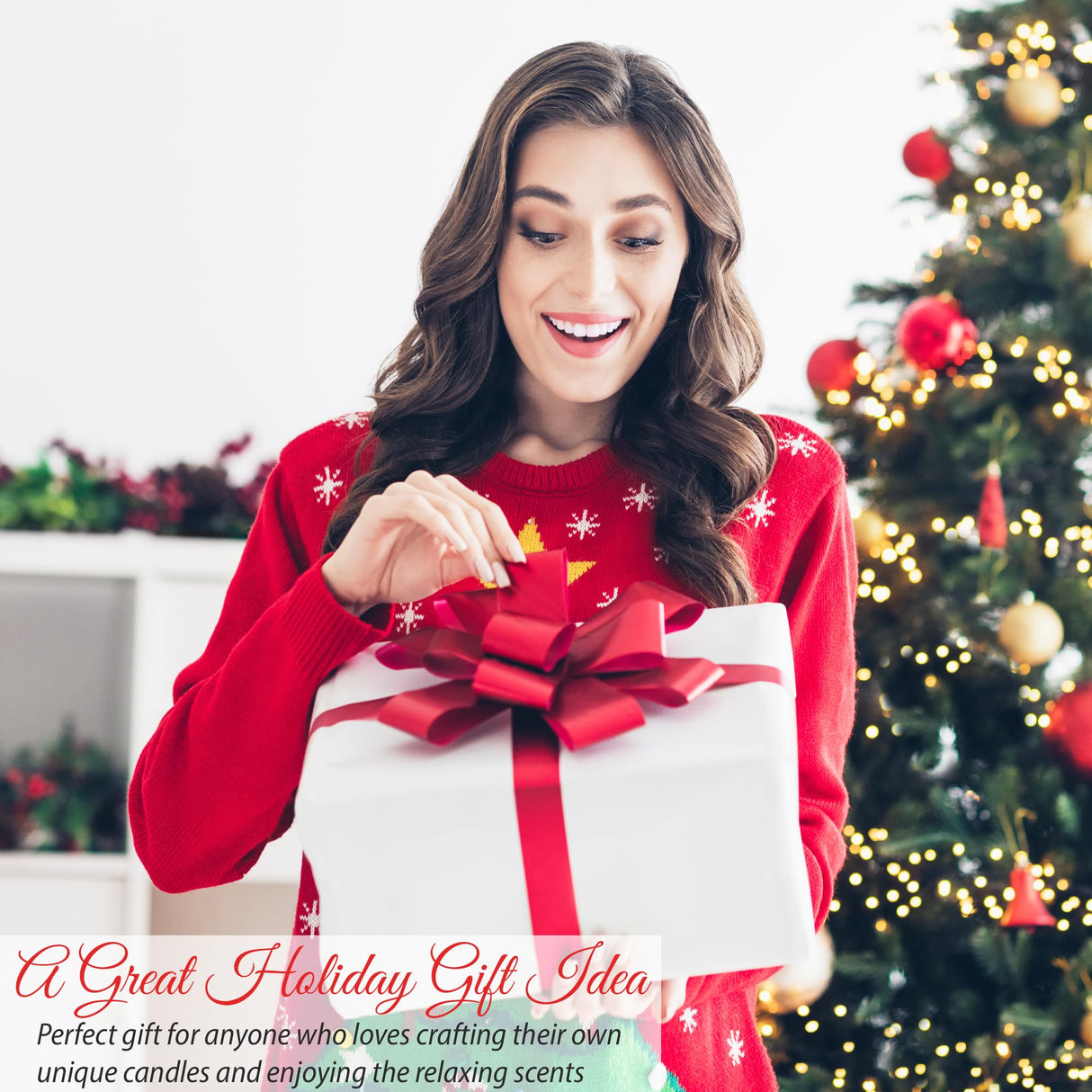 CraftZee Candle Making Kit for Adults Beginners - Soy Candle Making Kit Includes Soy Wax, Scents, Wicks, Dyes, Tins, Melting Pot & More DIY Candle DilaBee