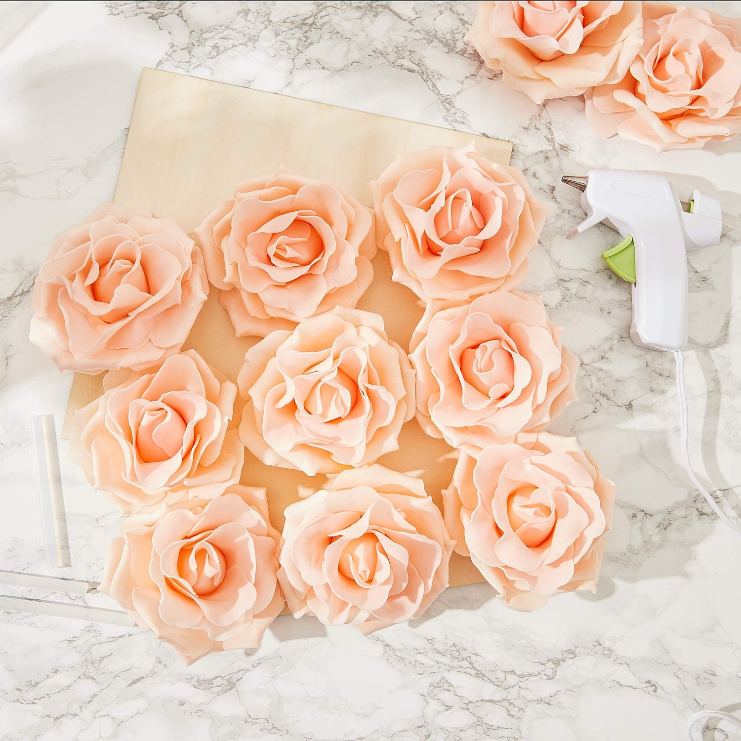 Thin Basswood Sheets, Wood Squares for Crafts 10x10, 3mm Plywood for Laser Cutting, Wood Burning (8 Pack) Bright Creations