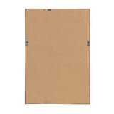 DesignOvation Beatrice Framed Linen Fabric Pinboard, 18x27, Walnut Brown DesignOvation