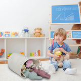 XUANGUO Cotton Rope Laundry Basket Hamper for Clothes Decorative Woven Storage Basket for Living Room Bedroom Boho Tall Rope Baskets for Blanket Toys XUANGUO