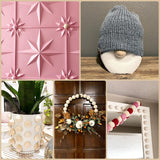 200 Pcs Half Wood Balls, Unfinished Round Split Wood Balls for Paint DIY Craft Kids Arts Toy Home Party Decoration (20mm) Tenalleys