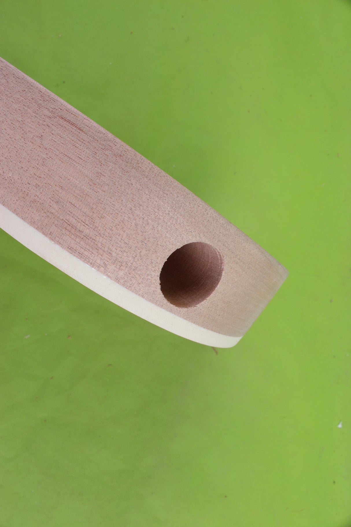 Yinfente Electric Guitar Body Replacement Mahogany Maple wood Guitar Body For Tele Unfinished 25.5 Inch yinfente