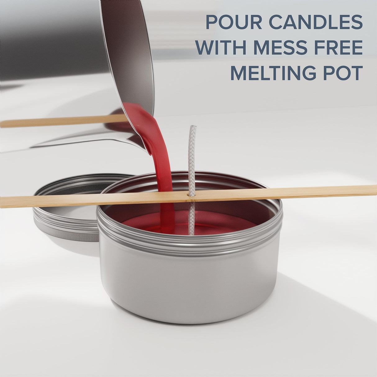 Craft It Up Candle Making Kit for Kids - Teen Girl Craft Set - Soy Wax 8 oz, 12 Wicks, 4 Scents, Jars, Molds - Starter Candle Making Kit for Adults Craft It Up