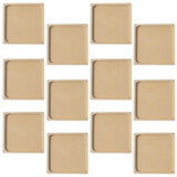 12 Pack: 9”; Square Mosaic Wood Plaque by Make Market® Make Market
