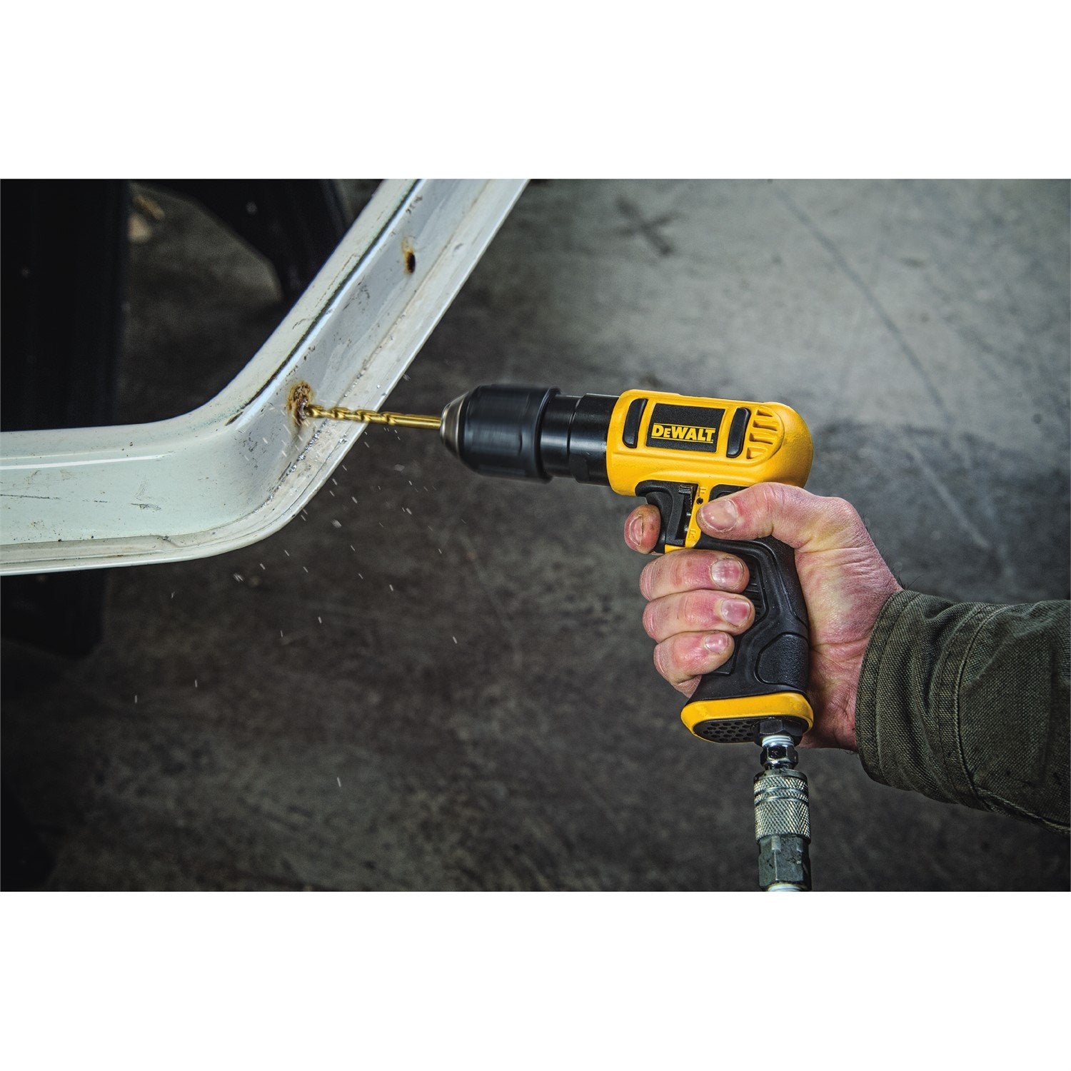 DEWALT Drill, Pneumatic, Reversible, 3/8-Inch (DWMT70786L) DEWALT