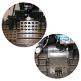 HFS (R) 1 Pair 123 Blocks 1-2-3 Ultra Precision .0002 Hardened Steel with 23 Holes HFS