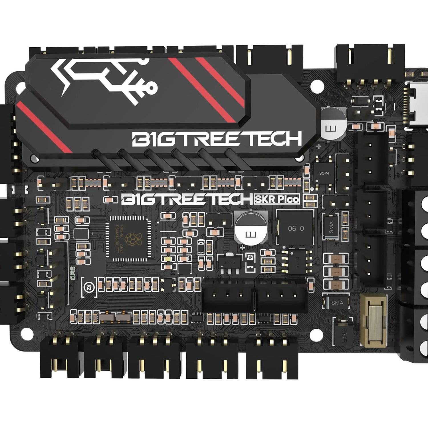 BIGTREETECH SKR Pico V1.0 Controller Board Perfectly Compatible with Voron V0.1 3D Printer, Fits for Raspberry-Pi Using Klipper Firmware, Entry-Level BIGTREETECH