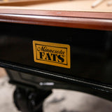 Minnesota Fats 8' Covington Billiard Table with Carved Solid-Wood Legs and Antiqued Wood Finish Minnesota Fats