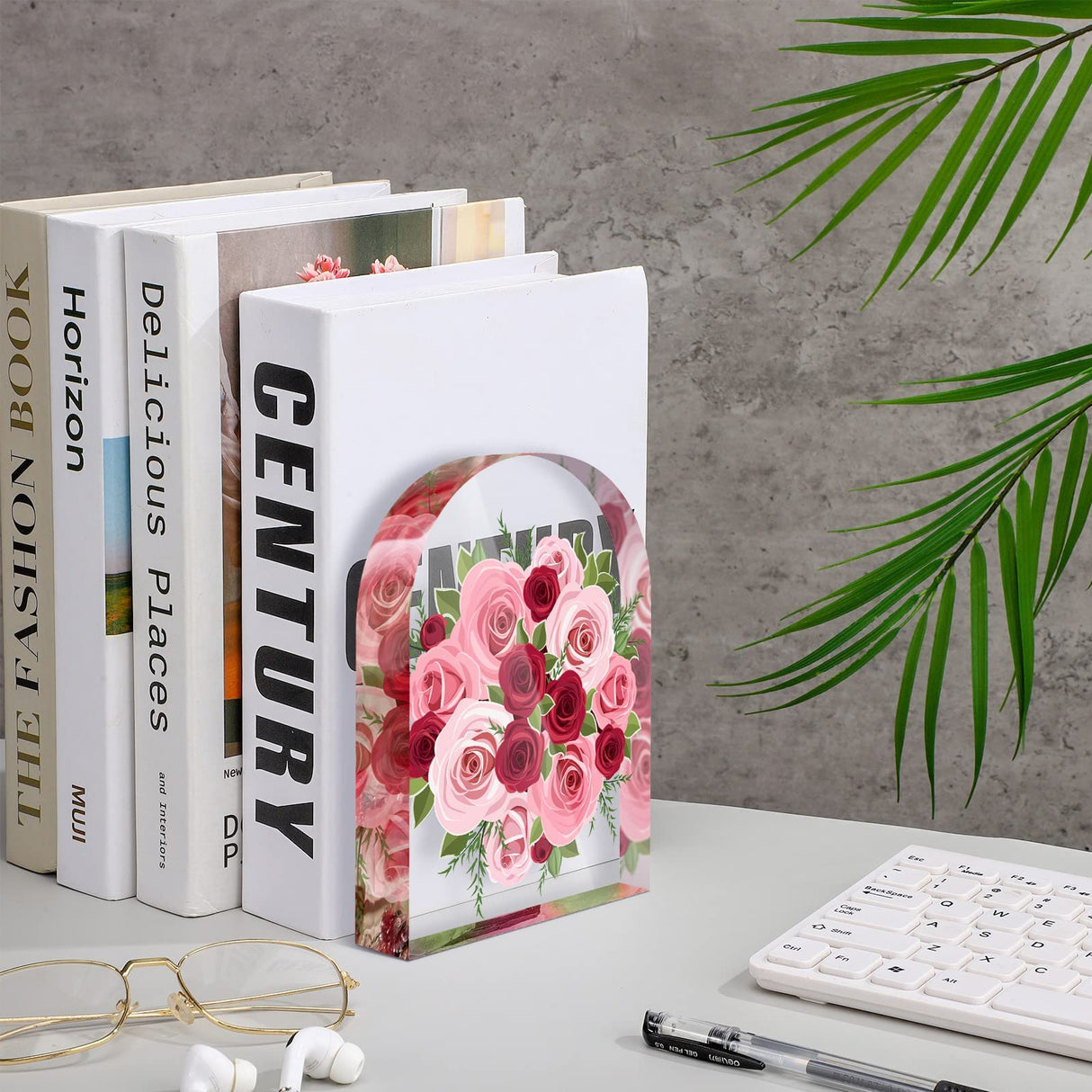 Potchen 3 Pcs Large Silicone Molds for Resin Glossy Deep Square Molds Hexagon Silicone Molds Bookends Resin Mold with 3 Pcs Round Epoxy Resin Molds Potchen