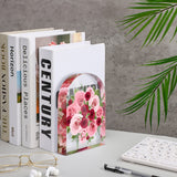 Potchen 3 Pcs Large Silicone Molds for Resin Glossy Deep Square Molds Hexagon Silicone Molds Bookends Resin Mold with 3 Pcs Round Epoxy Resin Molds Potchen