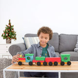 Made By Me Build & Paint Your Own Wooden Train, DIY Wood Trains Craft, Easy To Assemble & Paint 4 Train Cars, Great Car Party or Weekend Activity Made By Me