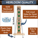 WE Games Shoot the Moon - Solid Wood, 18 in. WE Games