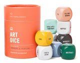 Two Tumbleweeds Art Dice - Drawing & Painting Game for Adults, Artists & Teachers - Set of 9 Dice for Creative Inspiration in The Studio and Two Tumbleweeds