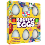 Dan&Darci Egg Squishy Painting Kit - Arts and Crafts for Girls and Boys - Kids Easter Art Activities - Craft Gift for Kids Ages 4 5 6 7 8 9 10 Year Dan&Darci