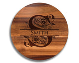 Personalized Gift for Mom, Lazy Susan, Engraved Wood Gift, Personalized Lazy Susan, Mothers Day gift, Anniversary Gift, Mom Gift, Wife Gift, Lazy The Sinclair Company