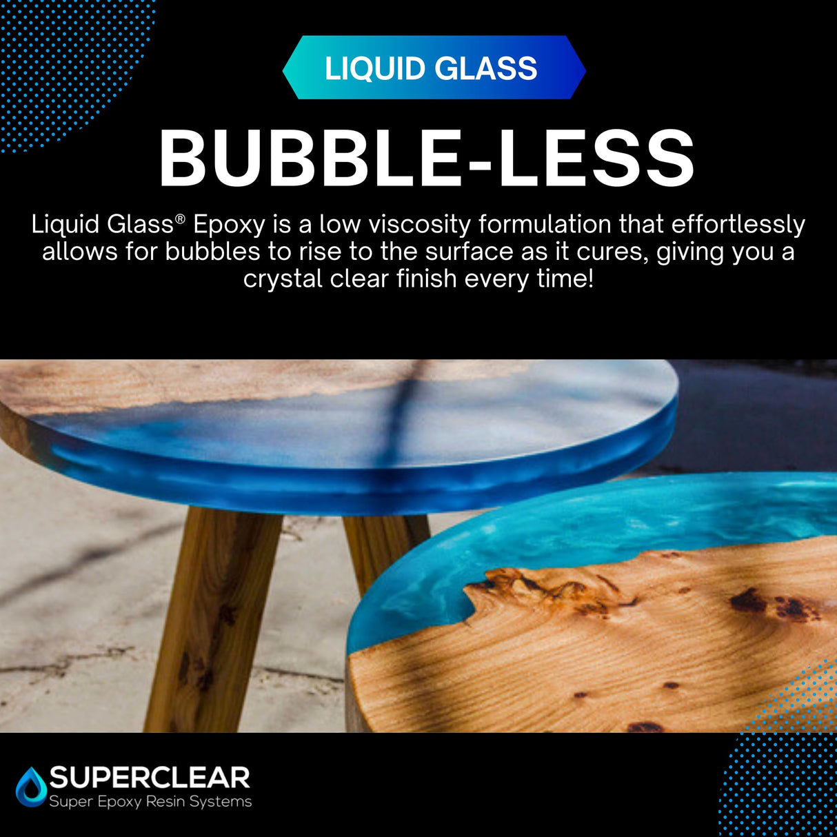 Deep Pour Epoxy Resin Crystal Clear Liquid Glass®, Eye Candy Variety Pack A Bundle - 2-4 inch 3 GL Resin Kit - Self Leveling, Clear Resin Epoxy, FGCI