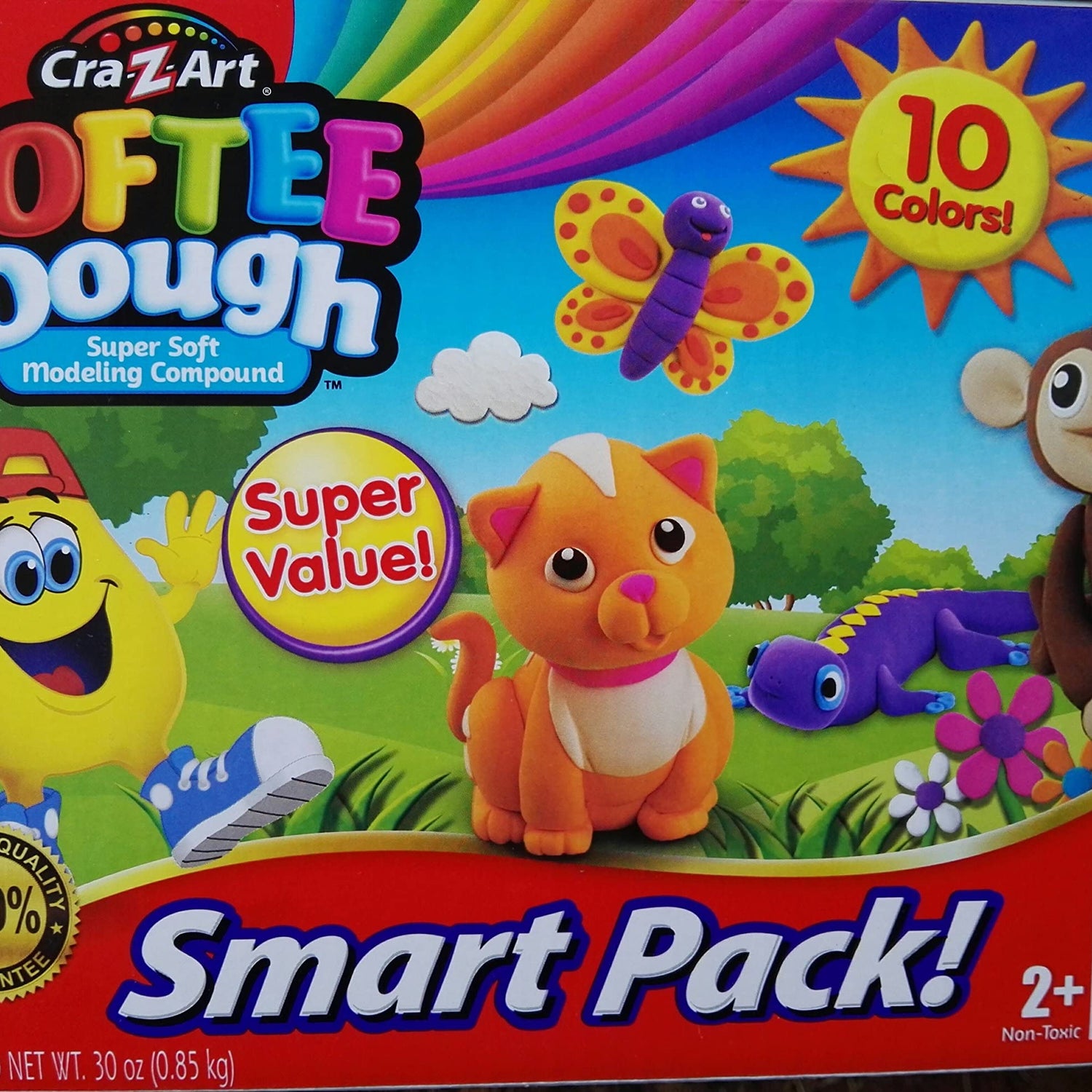 Cra-Z-Art Softee Dough, 10 Pack (13565) Cra-Z-Art