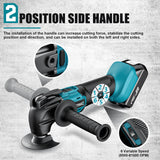 Cordless Oscillating Tool for Makita 18V Battery, 6 Variable Speed Brushless-Motor Tool, Oscillating multi tool kit for Cutting Wood Drywall Nails DIYtoolifz