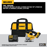 DEWALT 20V MAX Jig Saw, Cordless (DCS331M1) DEWALT