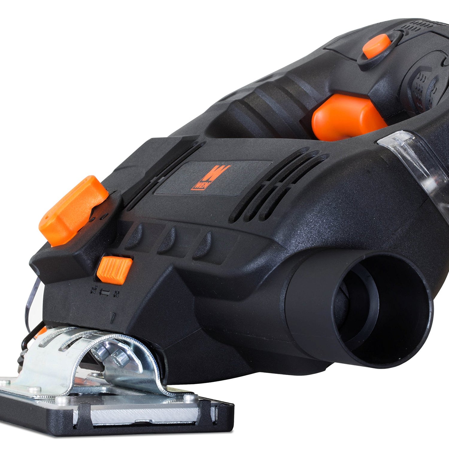 WEN 15-Amp Plunge Woodworking Router Kit + 6.6-Amp Variable Speed Orbital Jig Saw with Laser and LED Light WEN