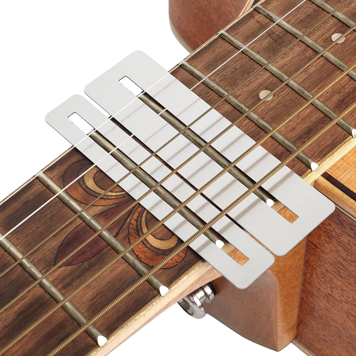 Guitar Fingerboard Luthier Tool Set Including Guitar Fret Crowning Luthier File, Fret Leveling Beam Sanding Leveler Beam and Fingerboard Guard M Y Fly Young