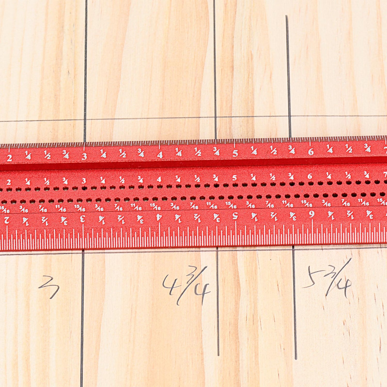 AKNgoes Woodworking Scriber t Square Ruler 36inch with Thoughtful Support Lips, t Square Woodworking Scriber, Aluminum Alloy Architect Ruler for AKNgoes